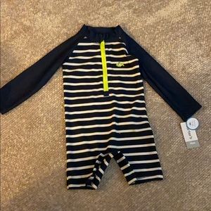 Full body rash guard swimsuit 18m